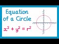 Equation Of A Circle GCSE Higher Maths
