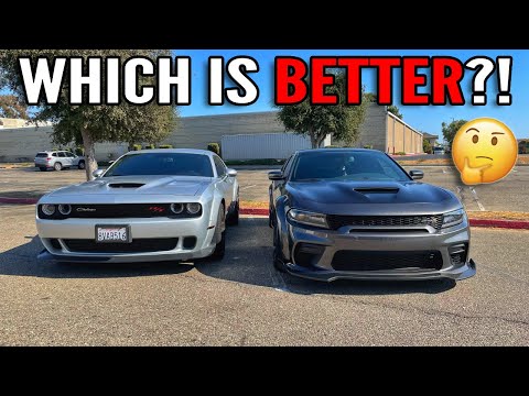 Which Is Better? Dodge Charger 392 Scat Pack Widebody Or Dodge Challenger Scat Pack Widebody