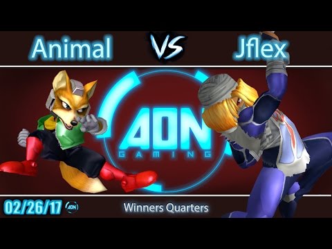 Super AON 2 : Animal vs. Jflex - SSBM Winners Quarters