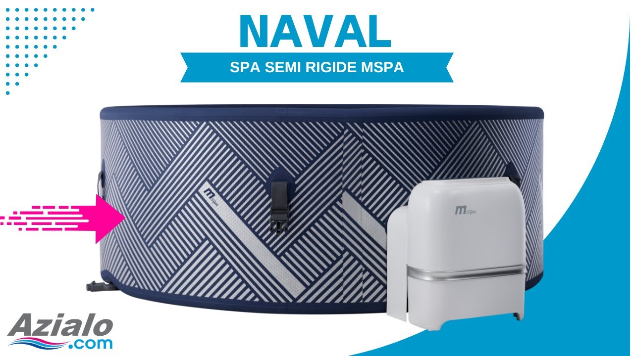 Spa MSpa Naval 6 places semi rigide Spa MSpa Naval 6 places semi rigide