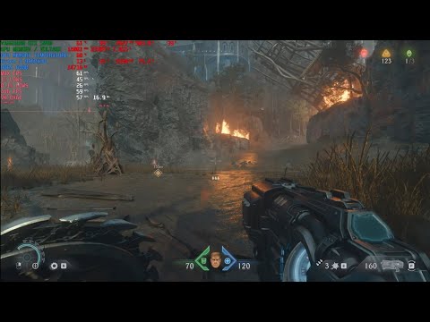 Doom: The Dark Ages 4K DLSS MSI Vanguard RTX 5090 AMD Ryzen 9 9950X3D Performance Benchmark