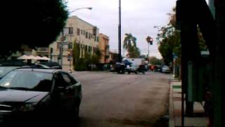 Car Crash Filmed for Liberty Mutual Commercial 2010