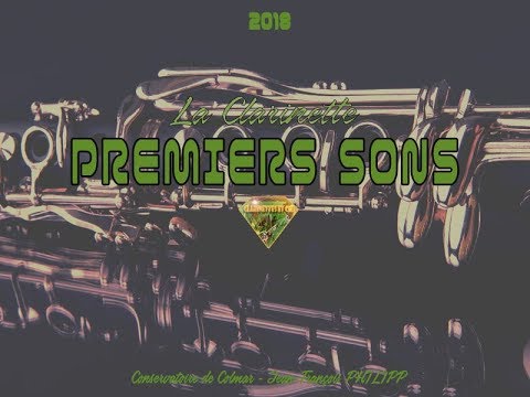 Clarinettiste débutant : premiers sons