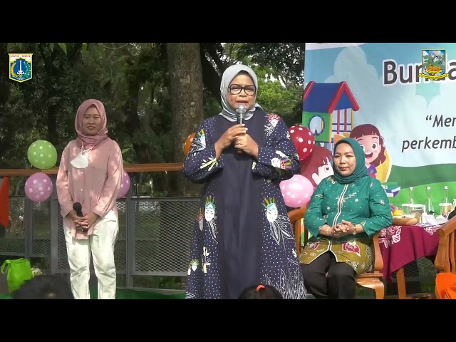 MENDONGENG BERSAMA ANAK PAUD SE KECAMATAN TEBET