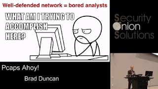 Security Onion Conference 2018: Pcaps Ahoy! by Brad Duncan