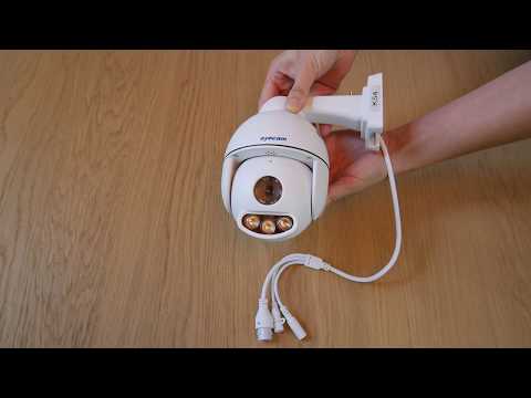 CAMERA IP WIRELESS PTZ 1080P EYECAM K54 - www.1cctv.ro