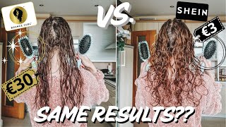 €30 bouncecurl brush vs €3 shein dupe 😱 do they really work the same?