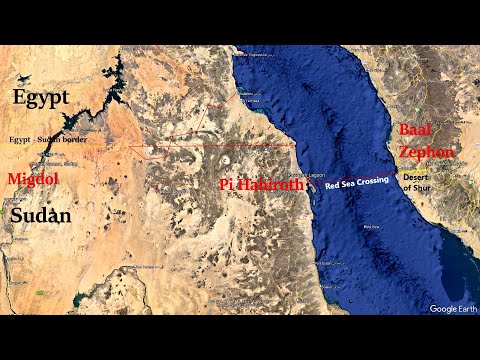 EXODUS - Migdol was Semna, the Egyptian fortress in Nubia, outside Egypt, where Israelites camped