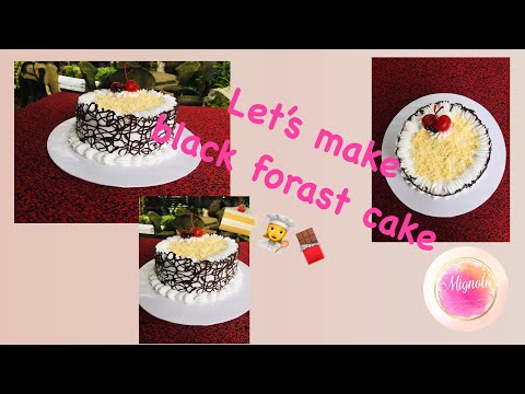 Let’s make chocolate gatoo cake 🍰👩‍🍳