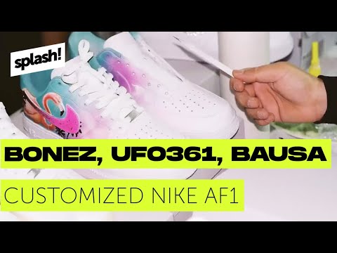Customized Nike AF1 for Bonez MC, Ufo361 & Bausa (Mini-Documentary)