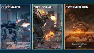 មនុស្សយន្តសង្រ្គាម÷ QUICK MATCH | រីករាយជាមួយហ្គេម WR \ War Robot Game Play