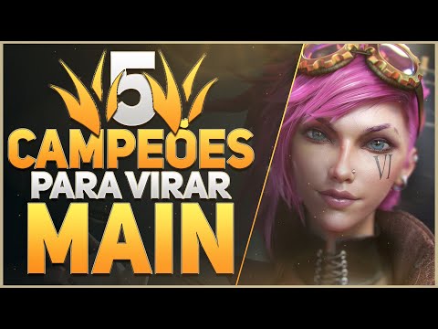 5 Campeões para VOCÊ VIRAR MAIN na JUNGLE - League of Legends