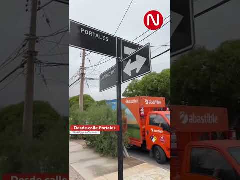 Vecinos denuncian abandono de escombrosEn las calles Portales con Santiago Watt