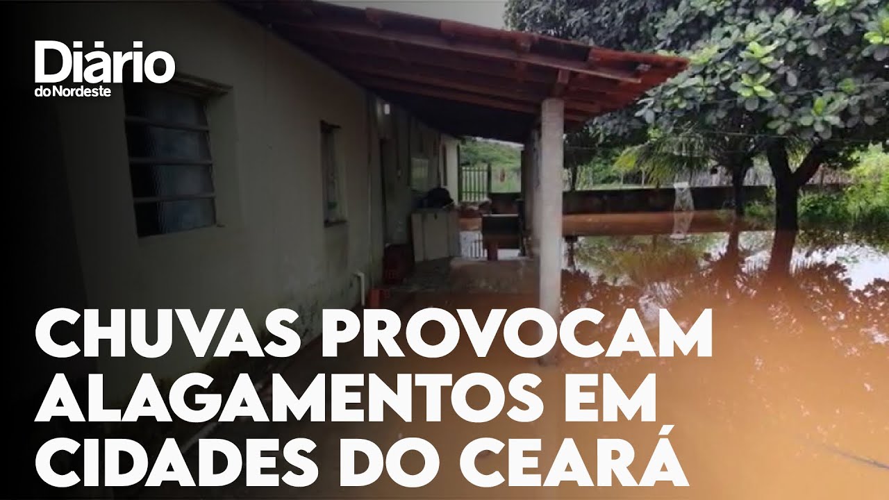 Imagem da notícia: Sul do Ceará concentra altos volumes de chuvas em 24h e cidades sofrem com alagamentos; veja imagens