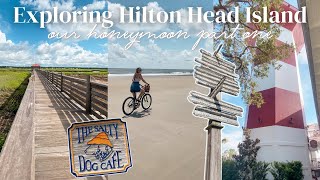 Exploring Disney's Hilton Head Island Resort, Room Tour & Biking Hilton Head - Our Honeymoon Part 1