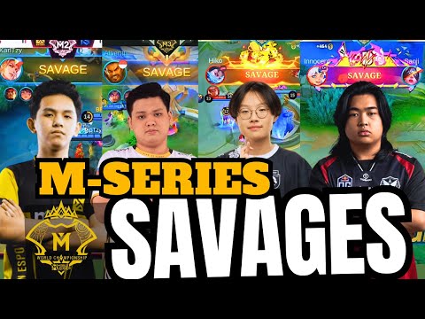 ALL SAVAGE Moments in M-Series (M2–M7) | MLBB History