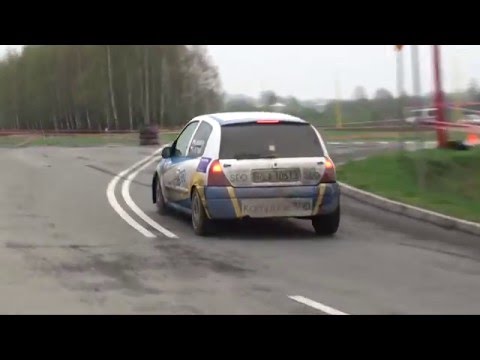 Adam Adamski / Robert Pietruś - Renault Clio - KJS 4 Rajd Krośnieński 10-04-2016 Krosno