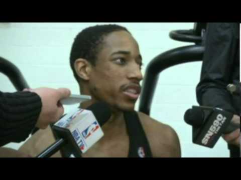 Raptors Practice: DeMar DeRozan