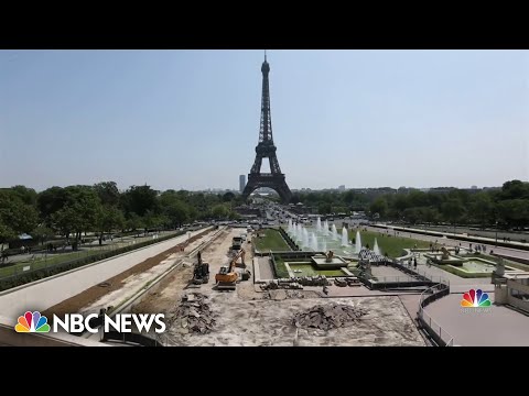 The countdown is on in Paris for 2024 Olympics