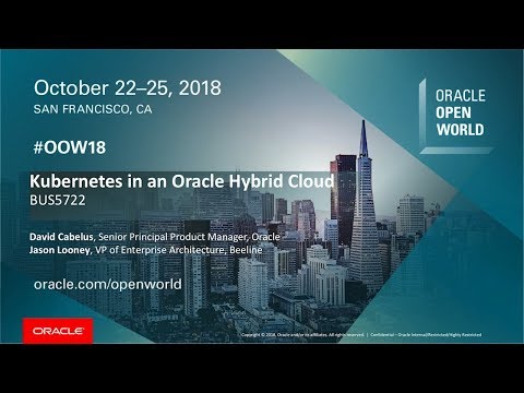 Kubernetes in an Oracle Hybrid Cloud