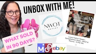 NWOT Outlet Luxury Fashion Retailer Spring/Summer Shoes - What Sold in 90 Days on eBay & Poshmark