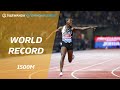 Faith Kipyegon smashes the world record in 3:49.11 to win in Florence | Wanda Diamond League