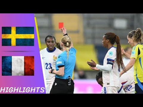 Sweden vs France | Women's European Qualifiers - Highlights All Goals 09/04/24
