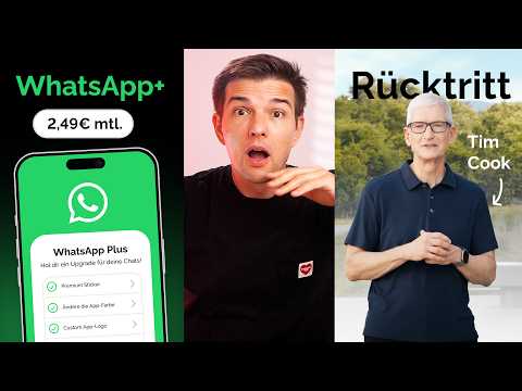 Tim Cook weg - so geht es jetzt weiter! Nachfolge, Probleme & neue Produkte! Das WhatsApp-Abo kommt!