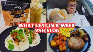 Realistic VSG What I Eat in a Day | Costco Run | Trying Taco Bell’s Chicken Bacon Ranch Chalupa
