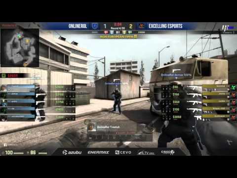 $3200   RGN European Open II LBR5   OnlineRol vs Excelling Esports on Overpass