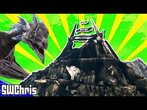 Let's Explore Olympus and the Dangerous Olympus Volcano! - ARK Building Ideas & Building Inspiration