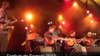 Live : James Carter Trio Rosenberg Bireli Lagrene  - Impro au Festival Django Reinhardt 2010