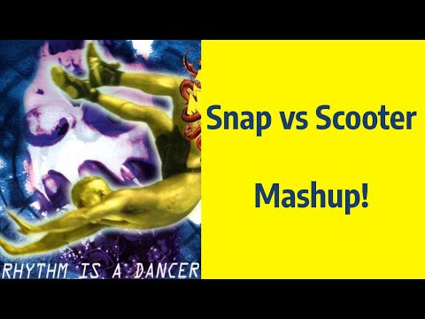 Snap - Rhythm Is A Dancer vs Scooter - How Much Is The Fish | 90s Eurodance Mashups Songs
