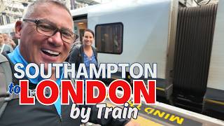 Sky Princess Disembarkation Southampton England To London Via Train to Waterloo Station