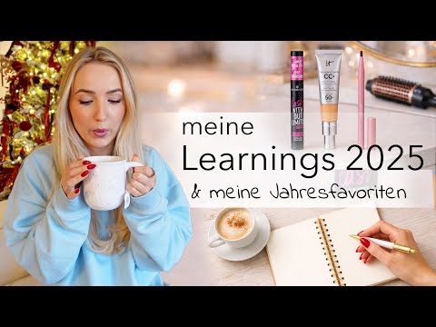 Lektionen, die ich 2025 gelernt habe - Rückblick, Jahresfavoriten & Vorsätze für 2026
