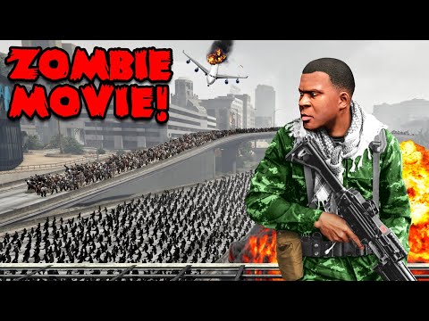 The WORLD vs ZOMBIE Outbreak in GTA 5! (MOVIE)