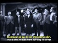 Edith Piaf Les Compagnons de la Chanson  C'est Pour ça French & English Subtitles