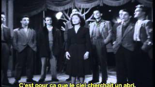Edith Piaf Les Compagnons de la Chanson  C&#39;est Pour ça French &amp; English Subtitles