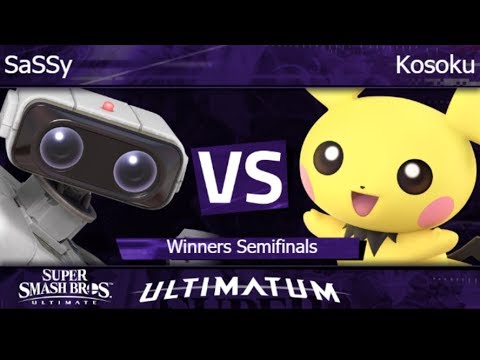 Ultimatum  - S.Cam | SaSSy (ROB) vs eLH | Kosoku (Pichu) Winners Semifinals - SSBU