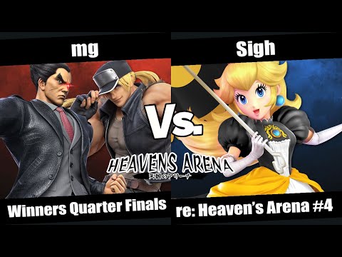 re: Heaven's Arena #4 Winners Quarter Finals - mg (Terry, Kazuya) vs Sigh (Peach)