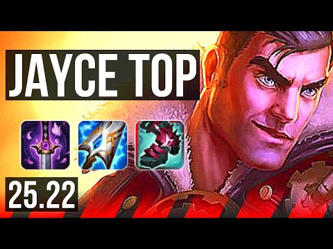 JAYCE vs IRELIA (TOP) | 9 solo kills, Comeback, Legendary | KR Grandmaster | 25.22