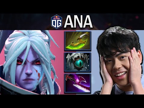 OG.ANA SMURF DROW RANGER WITH SKADI & SILVEREDGE - DOTA 2 7.31 GAMEPLAY