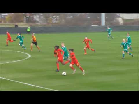 Belgian Red Flames U15 - Duitsland op 05.12.2018: de goals!