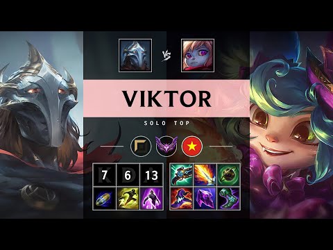 Viktor Top vs Poppy - VN Master Patch 25.16