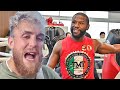 JAKE PAUL DEMANDS FLOYD MAYWEATHER FIGHT HIM AT CATCHWEIGHT- TEARS INTO HIM OVER WEIGHT CLAUSE!
