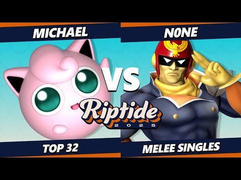 Riptide 2025 - Michael (Jigglypuff) Vs. n0ne (Captain Falcon) Smash Melee - SSBM