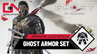 Ghost of Tsushima How to Get GHOST ARMOR SET - From The Darkness