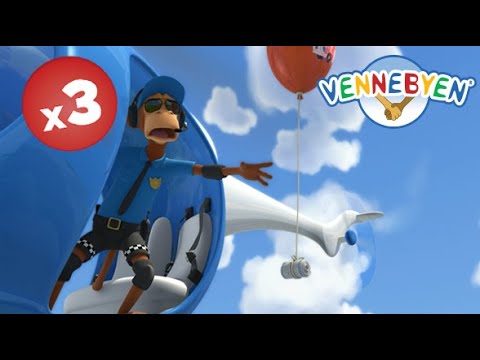 Vennebyen - Lek og lær med Apa, Ted og Elfie 🐵🐘🐻