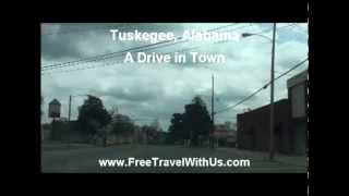 preview picture of video 'Tuskegee Alabama - A Drive in Town'