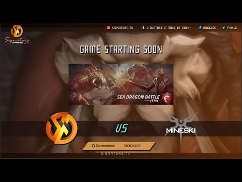 Signature.TrusT Vs Mineski BO3 - SEA Dragon Battle - Caster : RoCkLEE-